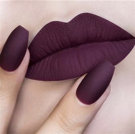 Plum Lipstick 